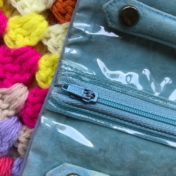 Vintage 60s travel makeup bag retro toiletry case - Picture 4 of 4